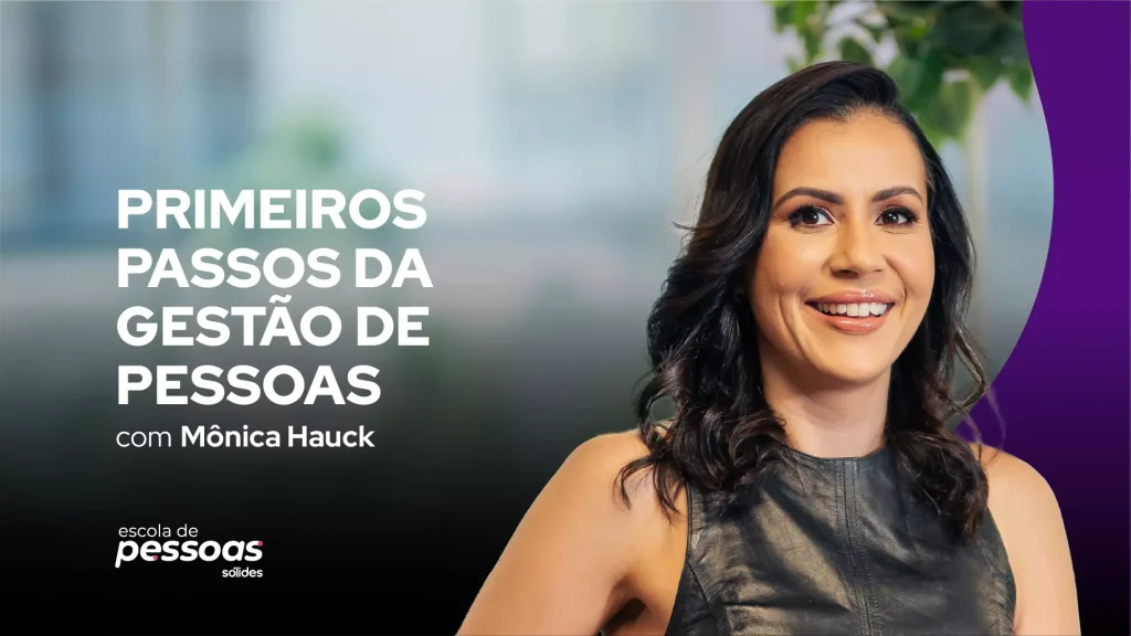 Mônica Hauck ministra o curso Primeiros passos para a gestão de pessoas