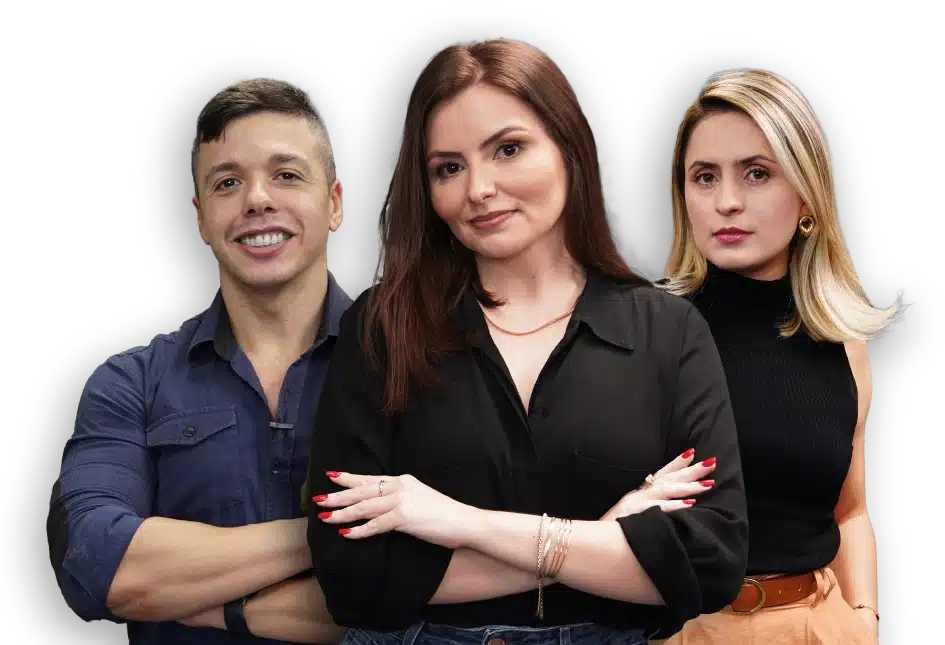 Imagem promocional dos professores da Escola de Pessoas