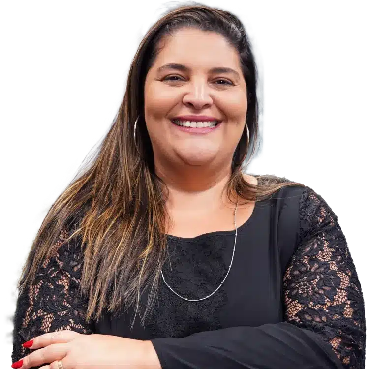 Foto da professora Sílvia Mara