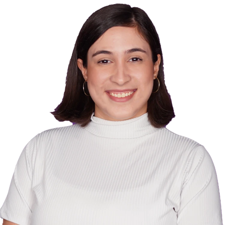Foto de perfil da professora Daniela Santos.
