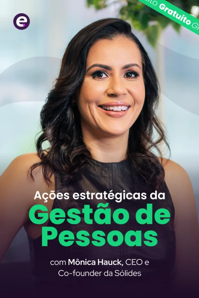 Card mobile do curso gratuito Ações Estratégicas da Gestão de Pessoas com Mônica Hauck da Escola de Pessoas.
